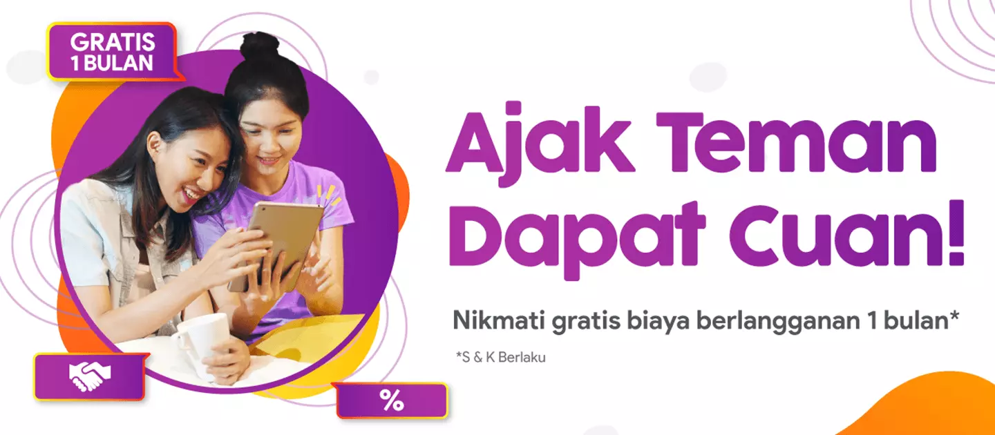 Promo Gratis 1 Bulan